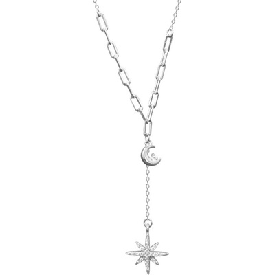 Silenti Jewelry Сребърно колие "Мир