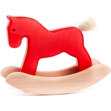 Bajo mini hojdací kôň červený