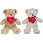 SUN-DAY Teddy bear with a heart 20cm MIX