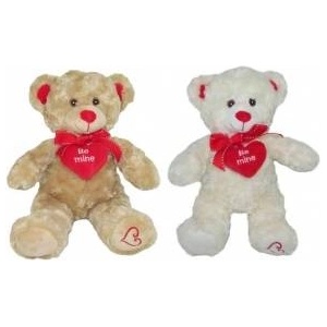 SUN-DAY Teddy bear with a heart 20cm MIX