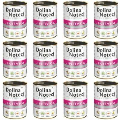 Dolina Noteci Premium pro dospělé psy s krůtím masem 12 x 400 g