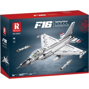 Reobrix Конструктор Reobrix - Самолет F16 Fighting Falcon, 1427 части (33027)