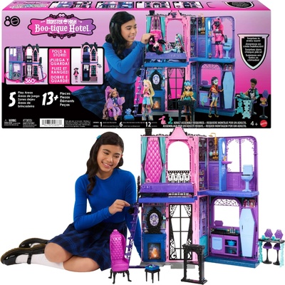 Mattel Monster High Strašidelný hotel JBF16 – Zboží Mobilmania