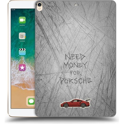 Picasee silikónový prehľadný obal pre Apple iPad Pro 10.5 2017 2. gen Garage Scratch