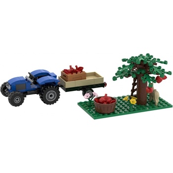 BRIXIES Plus 222.203 Malý traktor s přívěsem, 145 k