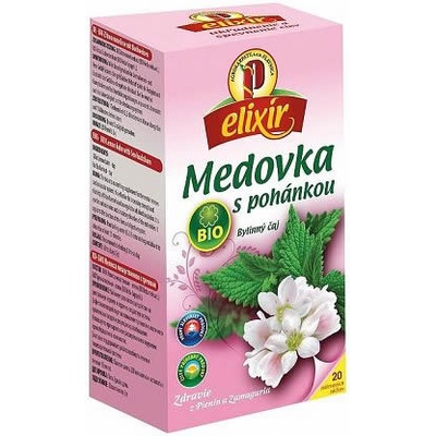 Agrokarpaty Medovka s pohánkou Bio bylinný čaj 20 x 2 g