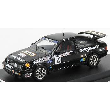 Trofeu Ford england Sierra Rs Cosworth N 2 Rally Audi Sport 1987 M.lovell M.broad Black 1:43
