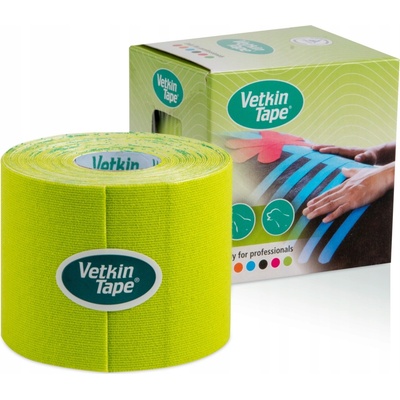VetkinTape Kinesiotapingová páska odstíny zelené 6 cm x 5 m