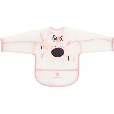 KikkaBoo Непромокаем лигавник с ръкави и джоб Arty Pink (31303030057)