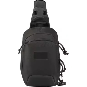 DRAGOWA Tactical Раница с една каишка Mike, черна (DRG060.Black)