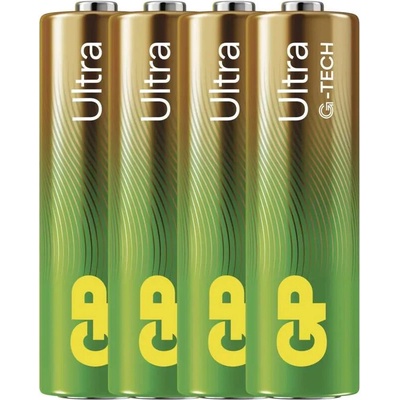 Emos, Alkalická baterie GP Ultra AA (LR6), 4 ks