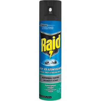 Raid spray proti létajícímu hmyzu s eukalyptovým olejem 400 ml