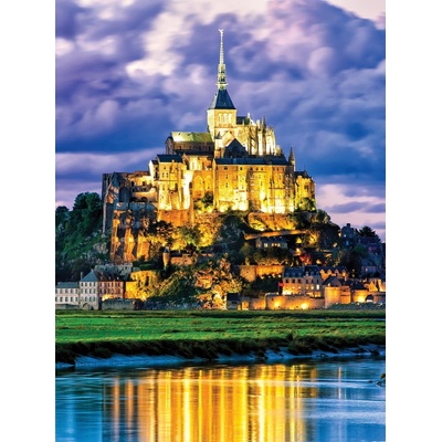 Preinterier Fototapeta panel - PL0217 - Mont Saint-Michel vlies - 206cm x 275cm
