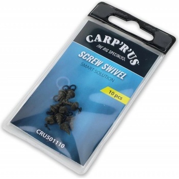 Carp'R'Us Obratlík so Skrutkou Screw Swivel 10 ks