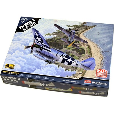 Academy P-47 D & FW 190 A-8 70th Anniversary of Normandy 1:72