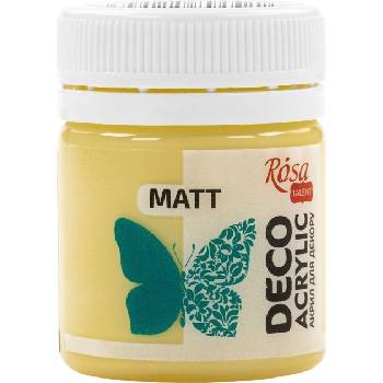 Rosa Talent АКРИЛНА боя Yellow Light (30) Mat 20 ml 1 бр (20030)