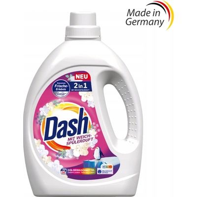 Dash Color Fresh 2v1 tekutý prací prostředek 50 PD