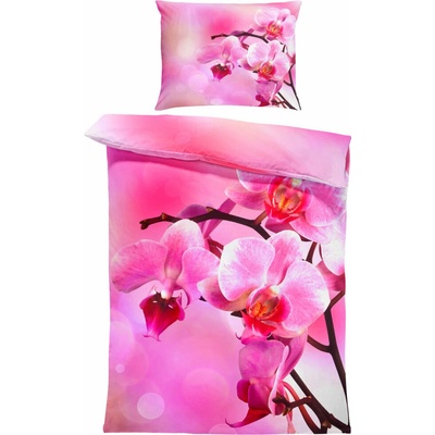 Impar Obliečky Ružová orchidea 140x200 70x90