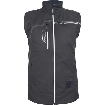 Litz Taurus softshell vesta černá