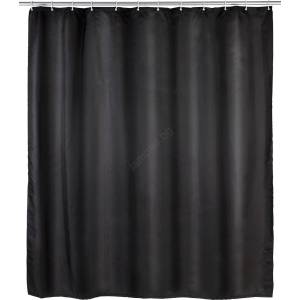 WENKO 20043100 - Завеса за душ 180x200 см, черна (WE0382)