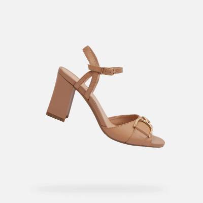Geox Бежови дамски сандали Geox Neeraklia 80 Geox | Bezhov | ЖЕНИ | 37