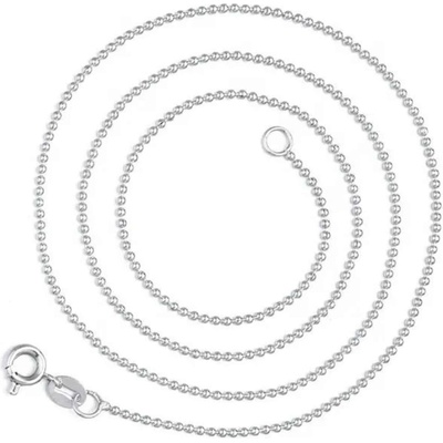 Silenti Jewelry Сребърен синджир "Мънисто