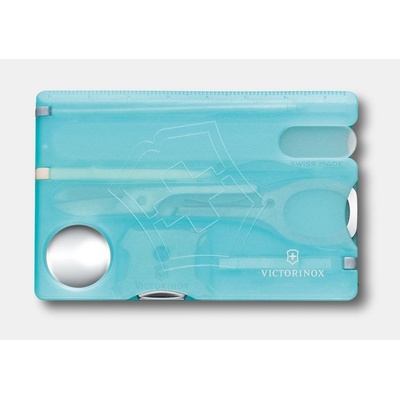 Victorinox Комплект за маникюр Victorinox Swiss Card, син (0.7240.T21)
