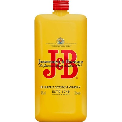 J&B Blended Scotch Whisky 40% 0,2 l (holá láhev)