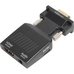 VCOM Адаптер VCom VGA M / HDMI F with Audio - CA337A (CA337A)