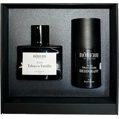 Noberu Tobacco Vanilla EDP pánská 50 ml + deodorant roll-on 75 ml dárková sada