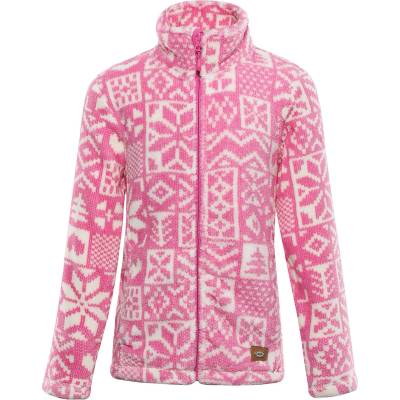 Alpine Pro Детска поларена суитшърт със суправръх ALPINE PRO EFLINO fuchsia fedora вариант pa ALPINE PRO | Rozov | Момичешки | 92-98