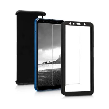 Image 1 of kwmobile Калъф за Samsung Galaxy A7 (2018) - черен