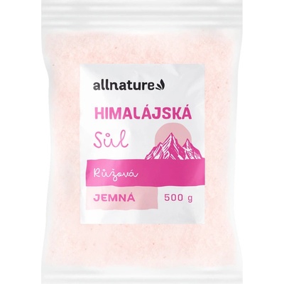 Allnature himalájská sůl 500 g – Zbozi.Blesk.cz