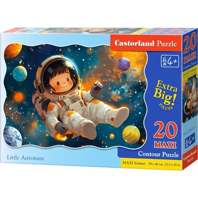 CASTORLAND Malý astronaut MAXI 20 dielov