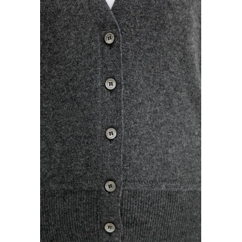 Bally Кашмирена жилетка Bally дамска в сиво от лека материя WKN0B8 (WKN0B8)