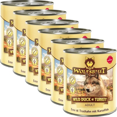 Wolfsblut Консерва Wolfsblut Wild Duck & Turkey 6 x 800 г
