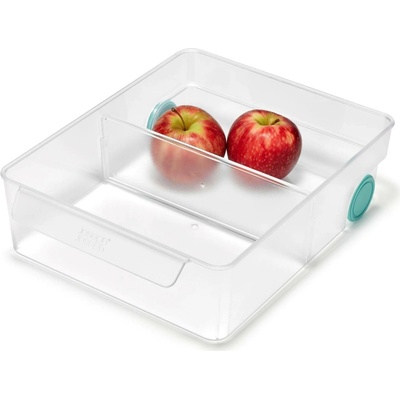 Organizér do lednice FRIDGESTORE 8500009 31 x 23 cm, čirá, plast, Joseph Joseph