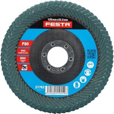 Festa Kotouč lamelový oboustranný 125 mm P80 21762
