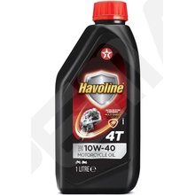 Texaco Havoline Motorcycle Oil 4T 10W-40 1 l