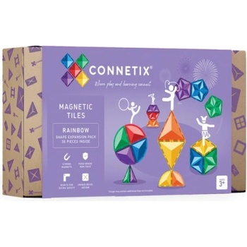 Connetix Rainbow Shape Expansion 36 ks