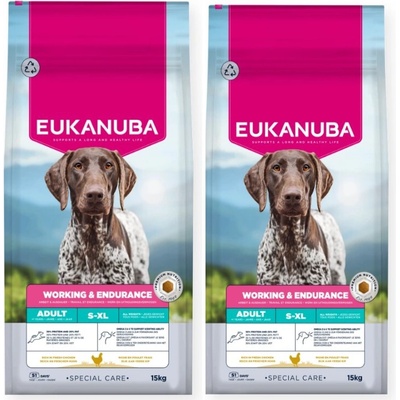 Eukanuba Special Care Working & Endurance Adult 2 x 15 kg