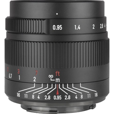 7Artisans 35mm f/0,95 APS-C Micro 4/3 A003B-M