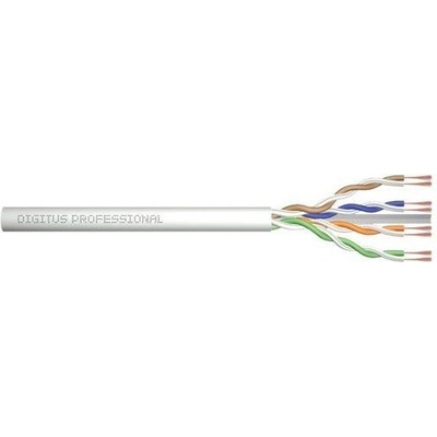 Digitus DK-1613-A-P-1 CAT 6A U-UTP patch, paper box, AWG 26/7, LSZH, simplex, 100m, šedý
