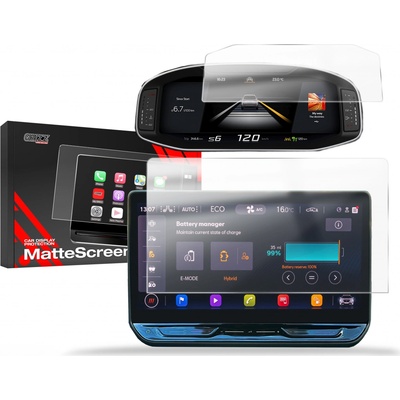 GRIZZ Protector, Ochranná fólie na display 2v1 Matte, Seat Leon IV, 2024- , Display 12,9" – Zbozi.Blesk.cz