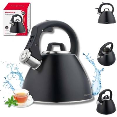 Klausberg KB-7952 неръждаема стомана чайник 2, 5L (KB-7952)