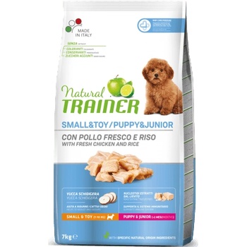 Natural Trainer Small Puppy&Junior храна за кученца без глутен - 7кг
