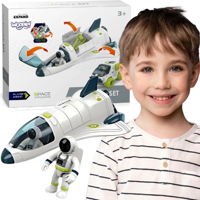 Woopie Sada Kosmický Raketoplán a Rover Space Set