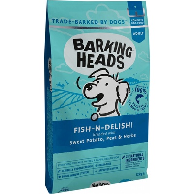 Barking Heads Fish-n-Delish Grain Free 12 kg