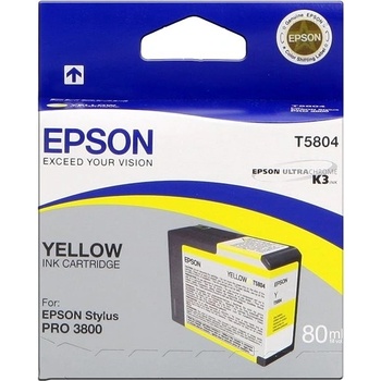 Epson T5804 Yellow - originálny
