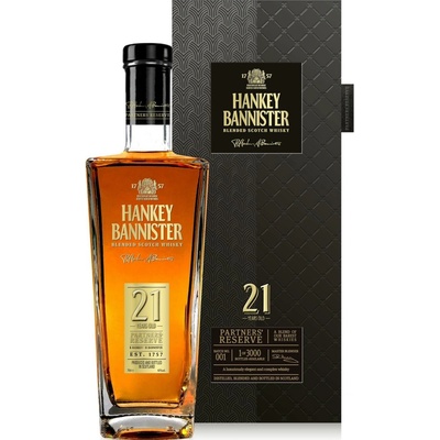 Hankey Bannister Partners’ Reserve 21y 40% 0,7 l (kazeta)